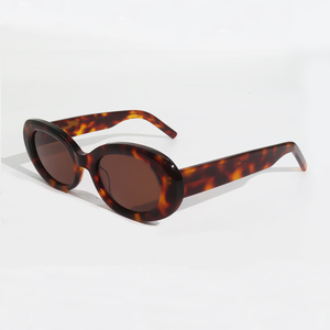 Lunettes de soleil de luxe de haute qualité en <span class=keywords><strong>bio</strong></span>-acétate, polarisées UV400, œil de chat, design tendance, lunettes de soleil en acétate Mazzucchelli écologiques pour femmes - Product Image 3