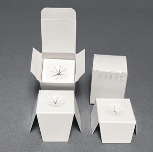 Xinrunjin boîte d'emballage de cosmétologie personnalisée capteur à micro-ondes plateau de carte intérieur boîte de papier électronique blanc F Pit emballage intérieur - Product Image 2