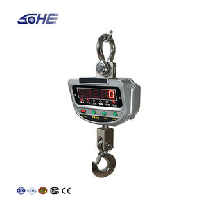Balance à crochet industrielle robuste SOHE AAE à vision directe ODM/OEM, 1/<span class=keywords><strong>2</strong></span>/3/5/10/20/30 tonnes, affichage LED 6 chiffres intégré, en alliage d'aluminium - Product Image 4