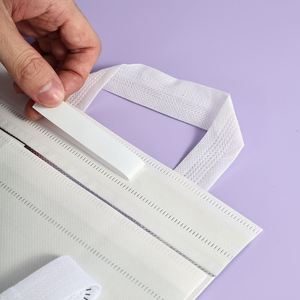 Sac isotherme personnalisé avec logo pour la livraison de repas à emporter, sac de refroidissement jetable portable en non-tissé coloré, sac isotherme pour aliments - Product Image 4