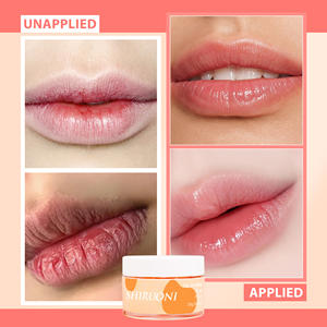 Label privé Baume à Lèvres au <span class=keywords><strong>Miel</strong></span> Bio Vegan Pêche Naturel Anti-dessèchement Hydratant Lèvres <span class=keywords><strong>Masque</strong></span> de Sommeil - Product Image 4