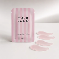 Patchs Hydrogel Véganes aux Algues Marines pour les Yeux, Approvisionnement en Gros Direct Usine OEM, Collagène, Logo Personnalisé, Anti-Rides, Action Profonde