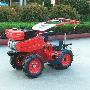 Tractor de mano pequeño multifunción, máquina de recolección de ajos, equipo de cosechadora de ajos