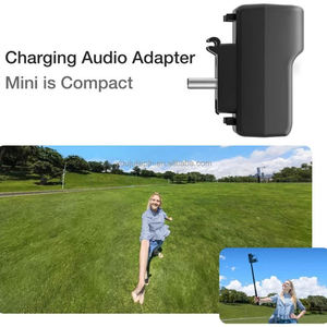 Adaptador de Micrófono para <span class=keywords><strong>Insta360</strong></span> <span class=keywords><strong>X3</strong></span> One <span class=keywords><strong>X2</strong></span>, Compatible con Insta 360, Adaptador de Audio de Carga, Accesorios para Cámara de Acción Panorámica 360 - Product Image 3