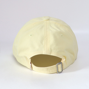 หมวกเบสบอลไม่มีโครงสร้างสำหรับผู้ชายและผู้หญิงหมวกเบสบอลมีขอบโค้งทำจากผ้าฝ้าย6แผงปักโลโก้ได้ตามต้องการ - Product Image 4