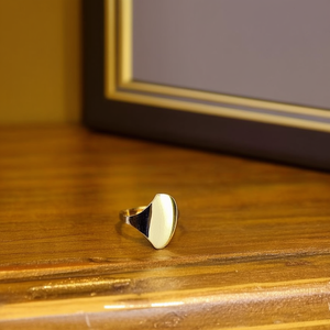 แหวนแฟชั่น สแตนเลสสตีล 316L ชุบทอง PVD ดีไซน์ทนทานและเป็นมิตรต่อสิ่งแวดล้อม - Product Image 3