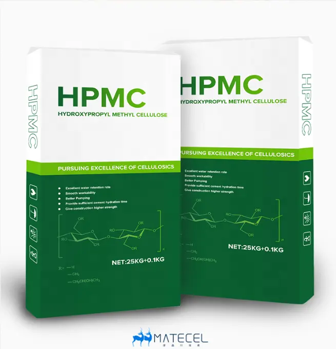 HPMC للجبس قاعدة الجص إضافات HPMC هيدروكسي بروبيل متيل سيللوز مع عالية احتباس الماء مسحوق كيميائي HPMC