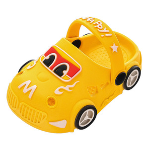 귀여운 자동차 디자인 경량 미끄럼 방지 플랫 여름 비치 슬리퍼 남여 공용 EVA 어린이 에바 샌들 에바 키즈 샌들 - Product Image 5