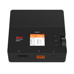 เครื่องชาร์จแบตเตอรี่อัจฉริยะสำหรับแบตเตอร์รี่<span class=keywords><strong>608AC</strong></span> <span class=keywords><strong>isdt</strong></span> AC 60W 200W 8A พร้อมแหล่งจ่ายไฟแบบถอดออกได้ - Product Image 4