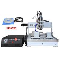 Chine 6040Z-S Fraiseuse CNC 4 axes avec table rotative cnc