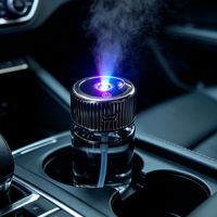 Diffuseur de parfum intelligent haut de gamme Mi Landa pour voiture, éclairage d'ambiance en verre style ciel étoilé, pulvérisation intelligente transfrontalière