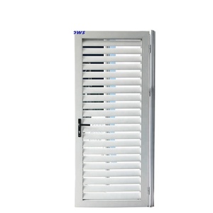 Volets en aluminium extérieurs, persiennes réglables, volets en aluminium pour la conception de la maison - Product Image 1