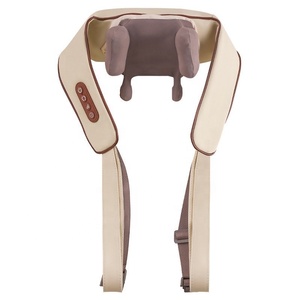 Portátil Deep Shiatsu tejido cuello hombro masaje inalámbrico dedo prensa masaje Cervical capa inalámbrica eléctrica con calefacción - Product Image 1