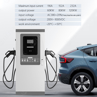 Olink Venta al por mayor cargador rápido eléctrico cargas impermeables vehículo eléctrico móvil DC CCS2 EV estación de carga