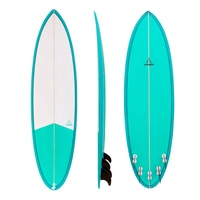 Planches de surf en fibre de carbone EPS, mousse époxy, fibre de verre, queue de poisson, avec carbone