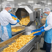 Mélangeur Alimentaire Multifonction en Acier Inoxydable pour Arachides, Frites, Snacks et Popcorn – Machine Commerciale Prix Usine