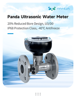 Compteur d'eau numérique ultrasonique prépayé de 50 mm avec protection IP68, OEM disponible et contrôle par vanne