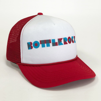Chapeau en maille refroidi et personnalisé, 5 panneaux, avec Logo imprimé, de haute qualité, pour camionneur
