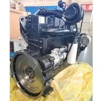 Ensemble complet de moteur diesel Isuzu 6bg1t 4jb1t 6bd1 4hk1 pour excavatrice