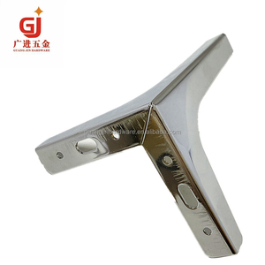 Lusso moderno sofà in metallo semplice gambe buon prezzo di fabbrica ferro nero dorato affusolato sedia piedi mobili da pranzo <span class=keywords><strong>cucina</strong></span> - Product Image 5