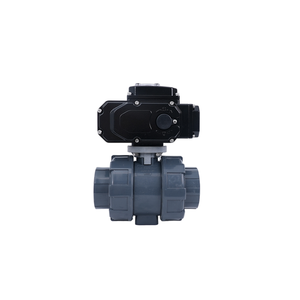 Válvula de bola motorizada de CPVC HL-05 con brida, 50 Nm, CA 220V, tipo de encendido/apagado, IP67/IP68 opcional, 1 año de garantía - Product Image 4