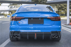 Nouveau kit carrosserie pour Audi A4S4, style CMST amélioré, en fibre de carbone : lèvre avant, jupes latérales, diffuseur, spoiler, capot, ailes - Product Image 2