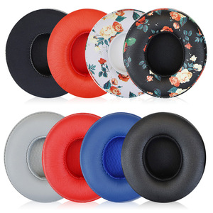 Almohadillas de Repuesto para Auriculares Beats Solo 2 3, Almohadillas de Espuma Viscoelástica con Revestimiento de Cuero Proteico, Múltiples Colores - Product Image 6