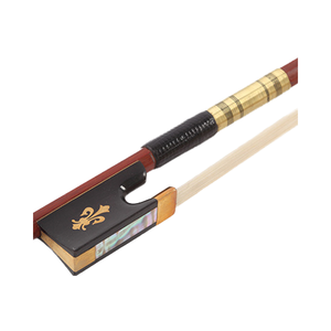 Professional Performance Grade Red Sandalwood Lightweight Violin Bow <strong>Model</strong> 05 <strong>Ebony</strong> Inlaid White Copper Flowers Jiangsu - Product Image 4