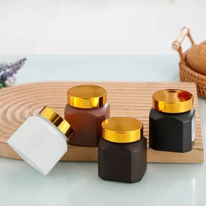 Nhà Máy Giá thấp Arabic hương <span class=keywords><strong>Jar</strong></span> sang Trọng Cơ Thể Mặt Kem <span class=keywords><strong>Jar</strong></span> thủy tinh mỹ phẩm container lọ - Product Image 3