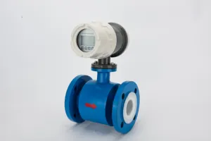 316SS Aço inoxidável ptfe liner tipo braçadeira eletromagnética sanitária magnética esgoto fluxômetro medidor de fluxo preço