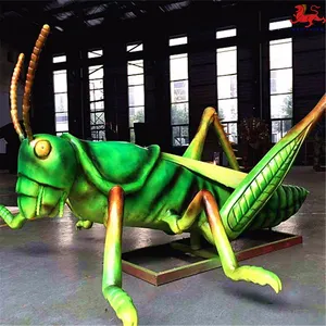 Parco divertimenti attraente attrezzatura di carnevale modello di insetto animatronic
