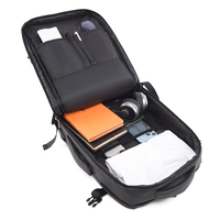 Sac à dos pour ordinateur portable de haute qualité, tendance, imperméable, 17 pouces, avec port USB pour la recharge, idéal pour les voyages d'affaires
