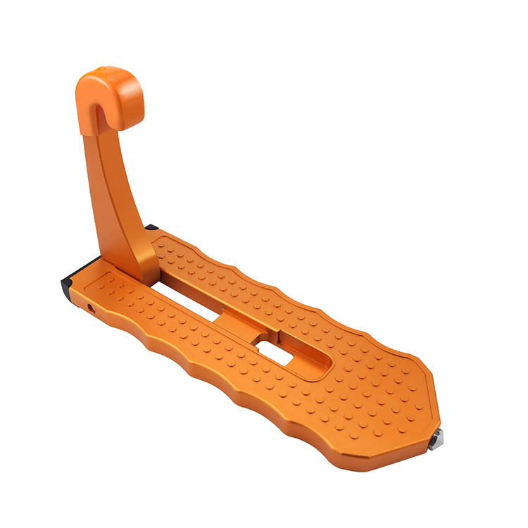 QX-T05 изготовленный на заказ Многофункциональный портативный порог для универсального на крышу стеллажи для выставки товаров средства ухода за кожей стоп складные стальные двери автомобиля Шаг