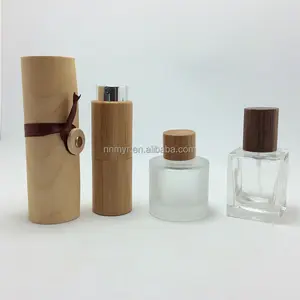 香水瓶サーリンキャップ付き透明正方形ガラスフレグランスオイル中国工場OEM ODM卸売