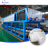 Máquina de Fabricación de Hielo en Bloques de Enfriamiento Directo Icemedal para Grandes Industrias, 20T 25T 30 Toneladas, Precio de Fábrica