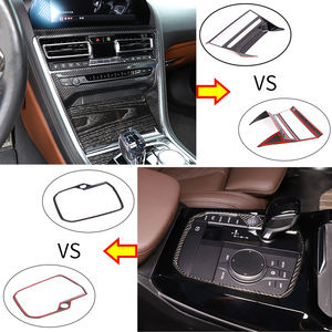 แผ<span class=keywords><strong>ง</strong></span>คอนโซลกลางคาร์บอนไฟเบอร์แห้งชุดอุปกรณ์ตกแต่งตัวถังรถยนต์สำหรับ BMW 8ชุด G16 G14อุปกรณ์ตกแต่<span class=keywords><strong>ง</strong></span>ภายในรถยนต์ - Product Image 5