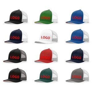 Gorras Trucker de Malla de 5 Paneles al por Mayor con Logotipo Bordado Personalizado, de Poliéster y Algodón, para Deportes al Aire Libre, Fiestas, Béisbol, con MOQ Bajo - Product Image 2