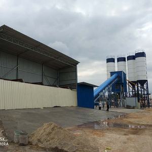 Betonmischanlage mit Maßgefertigtem Zementsilo HZS90 Transportbeton-Anlage - Product Image 3