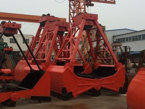Four <strong>Rope</strong> <strong>Grab</strong> Weight 5.0ton ~ 20 Ton Equipped With Various Cranes - Product Image 5