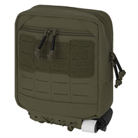 Stock entrepôt US : Pochette tactique en nylon Krydex, support TQ, pochette utilitaire MOLLE 8x7 pouces, sac modulaire à profil bas avec fermeture auto-agrippante intérieure