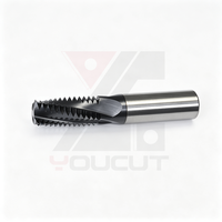 Fraise à fileter métrique 1,75 mm ISO en carbure monobloc pour acier, outil de filetage CNC haute efficacité