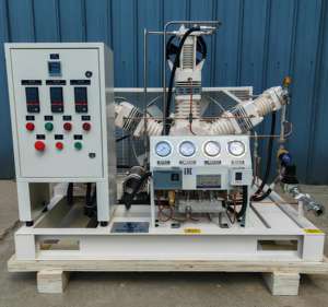 BROTIE पूरी तरह से तेल-नि: शुल्क उच्च दबाव नाइट्रोजन N2 गैस सिलेंडर भरने के लिए कंप्रेसर बूस्टर पंप - Product Image 3