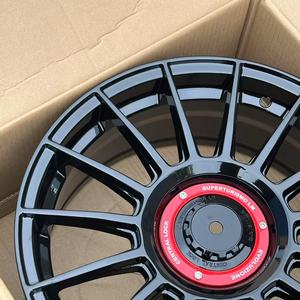 Jantes en alliage de haute qualité neuves de 17, 18 et 19 pouces, 5x108, 5x112, 5x114.3, 5x120 mm, noir mat, forgées, pour modèles universels - Product Image 4