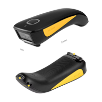 Escáner de Código de Barras Inalámbrico Portátil G750 1D 2D, Mini USB de 32 bits, con Bluetooth, para Inventario, Disponible en Stock, Plug&Play