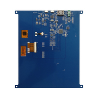 8 Inch 1024*768 High Quality LCD Display CTP Touch Screen Monitor TFT IPS Black No Casing HDMI USB Industrial Monitor
