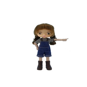 Vente en gros de poupées Loli princesses en PVC de 6 pouces avec des yeux 3D, ensemble de poupées pour filles, jouets pour enfants - Product Image 1