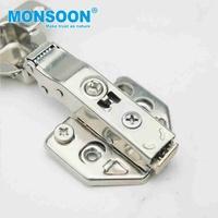 Charnières de porte d'armoire à coulissement complet, semi-coulissantes, à insertion, charnières 3D, fermeture douce, acier inoxydable, accessoires hydrauliques, charnières de porte d'armoire, chambre d'enfant