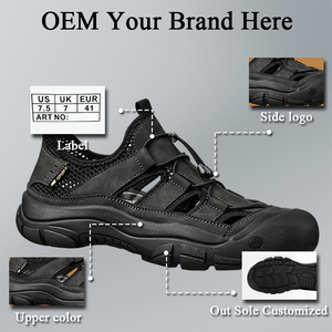 <span class=keywords><strong>Sandalias</strong></span> Casuales <span class=keywords><strong>de</strong></span> Verano para <span class=keywords><strong>Hombre</strong></span>, Venta al por Mayor <span class=keywords><strong>de</strong></span> Fábrica, Zapatos <span class=keywords><strong>de</strong></span> <span class=keywords><strong>Senderismo</strong></span> y Vadeo para Exteriores, Punta Cerrada, Transpirables, con Orificios, <span class=keywords><strong>Sandalias</strong></span> Deportivas - Product Image 6