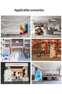 LED Display P2.5 Outdoor Floor Stand Advertising <b>Board</b> <b>Light</b> Blue 1500cd 6500K sRGB 95% 178° Viewing Angle - Product Image 4