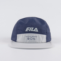 Gorra Deportiva Personalizada al por Mayor, de 5 Paneles, de Malla de Nailon, Impermeable, Transpirable, con Cierre a Presión, para Playa, Invierno, Viajes y Actividades al Aire Libre